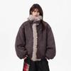 BWKA Unisex Heavy Suede Winter Parka