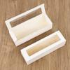 20Pcs Rectangle Transparent Window Packaging Box Candy Dessert Baking Cake Box For Wedding Birthday Christmas Party Gift Box