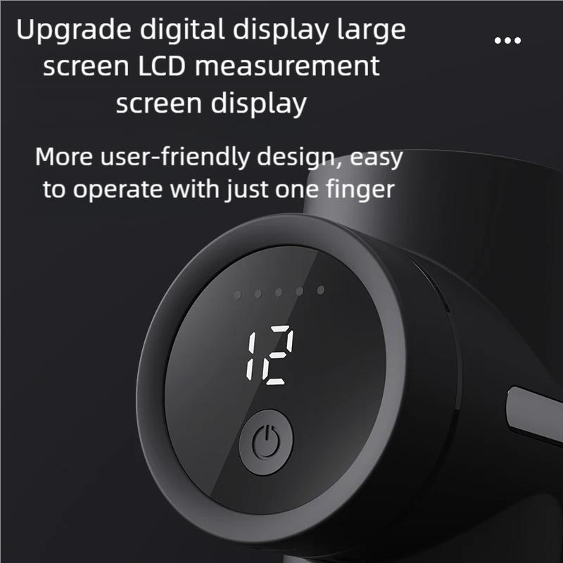 Electric Massage Gun Deep Tissue Facial Massgaer Arms Back Leg Muscle Relaxing For Body Back Arm Fascia Gun With Hot And Cold