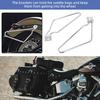 1 Set Motorcycle Saddle Bags Bracket Side Box Protective Rack Compatible For Harley Sportster 883 Iron XL883N Dyna Fat Bob FXDF