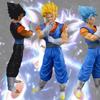Hochwertige Dragon Ball PVC-Modellfiguren mit Son Goku und Vegeta für Fans