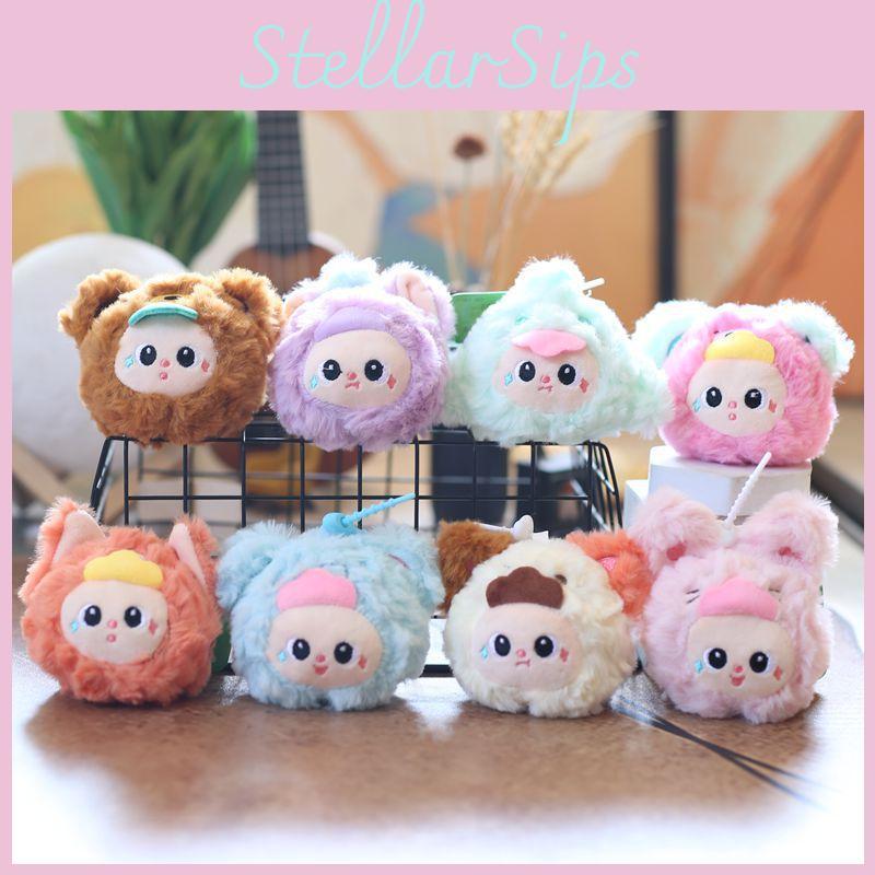 Baby Three Orchard Series Plush Pendant Pp Cotton Ultra Soft Keychain Doll