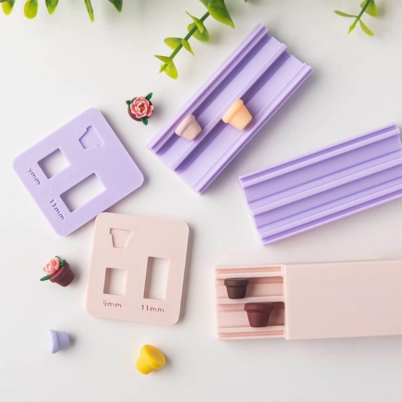 User Friendly Clay Ball Shaping Mold Roller Mold For Handmade Earrings Necklace Decorations And Polymer Bead Crafting