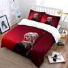 Tattooed Warrior with Sword Bedding Duvet Cover Set Duvet Cover Pillowcases  (1*Duvet Cover 2*Pillowcases, without duvet insert)