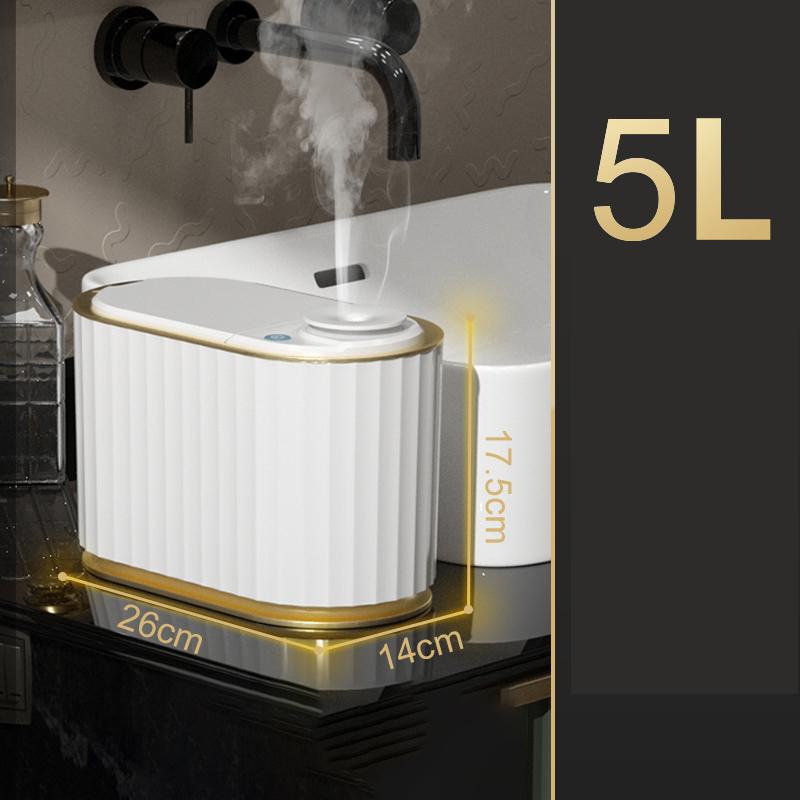 5/7L Aromaterapeutický odpadkový koš s inteligentním senzorem do koupelny Vodotěsný Úzká inteligentní toaleta Odpadkový koš Kuchyňské doplňky