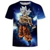 Dragon Ball Z Goku T-shirt Mens 3D Shirt T-shirts Anime Harajuku Cartoon T O-neck Hip-hop Tops Streetwear