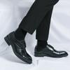 Mode Business Herren Lederschuhe Modischer minimalistischer formeller Stil Täglich Büro und Freizeit Party Übergröße Hochzeit Bräutigamschuhe