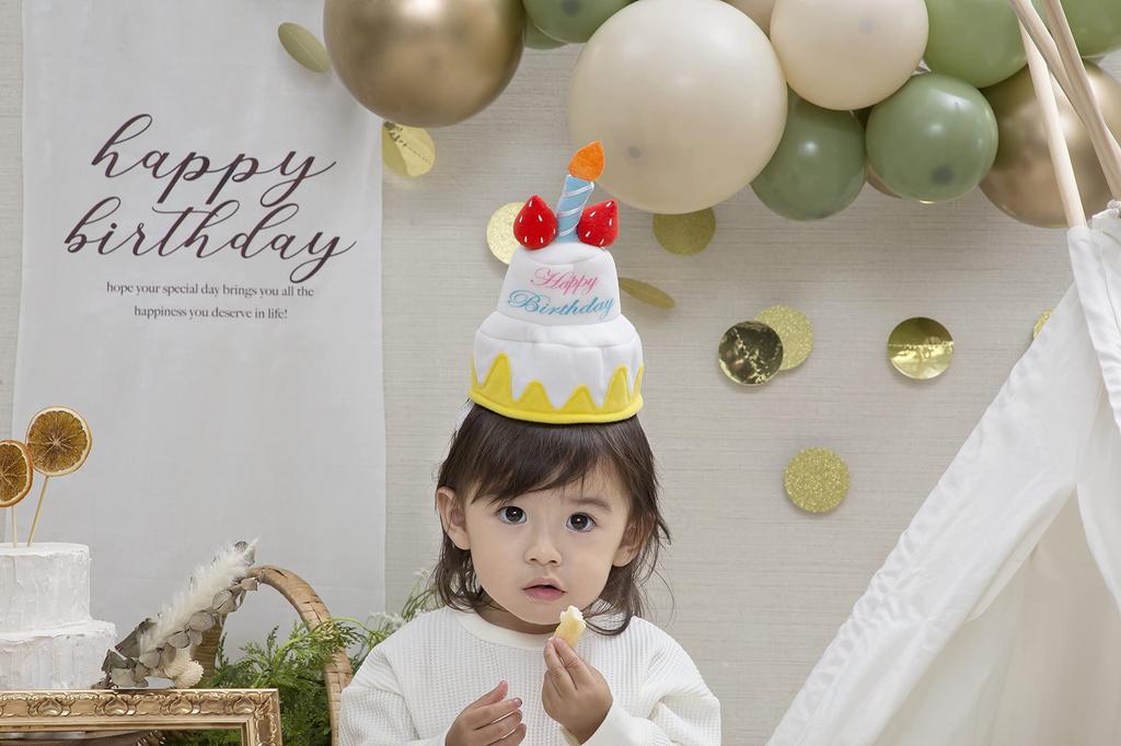 Clearstone Petit Cake for Halloween and Children Hat, Unisex, White, Cosplay, Adults,