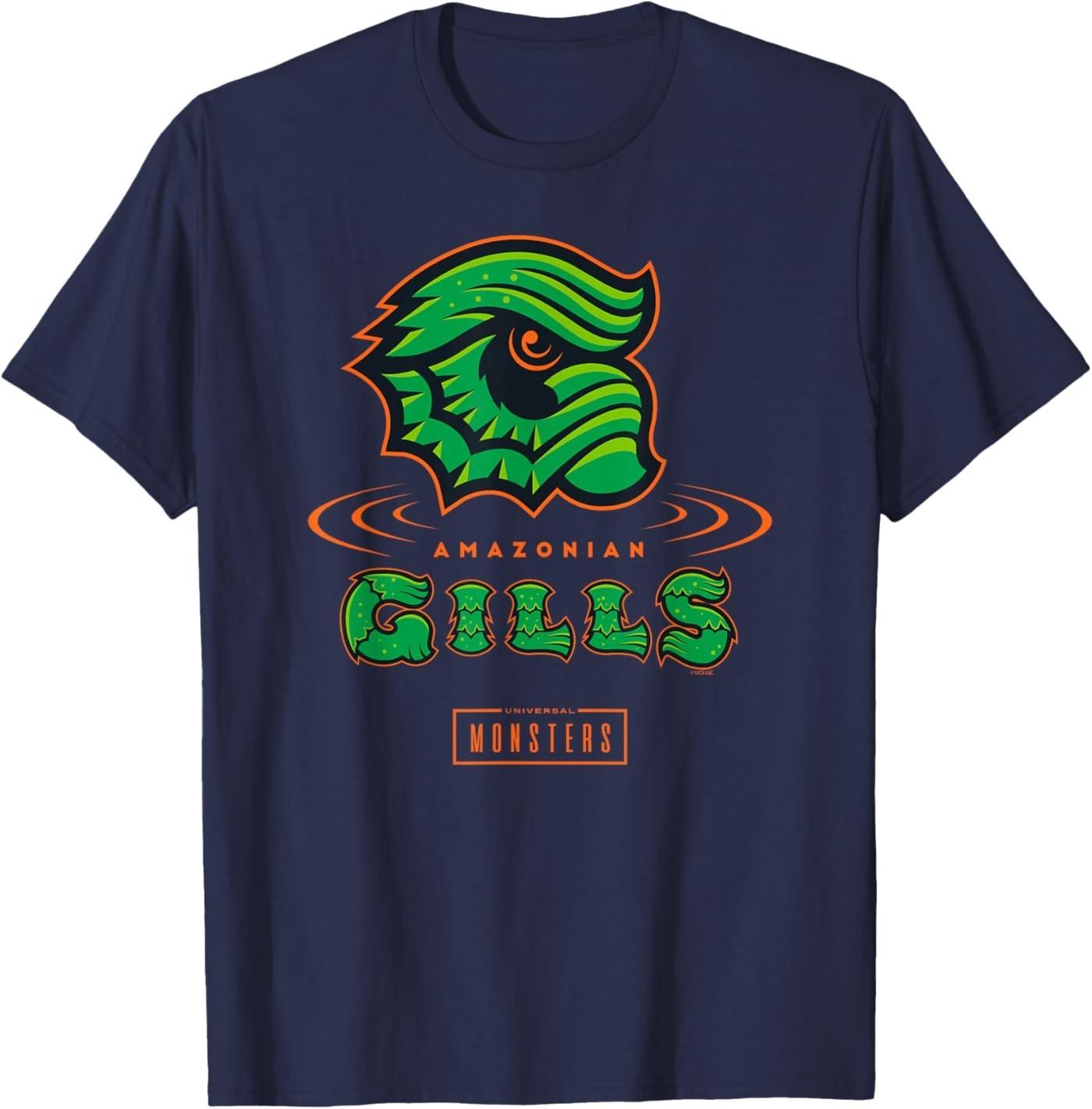 Creature from The Black Lagoon Gills T-Shirt S разноцветный