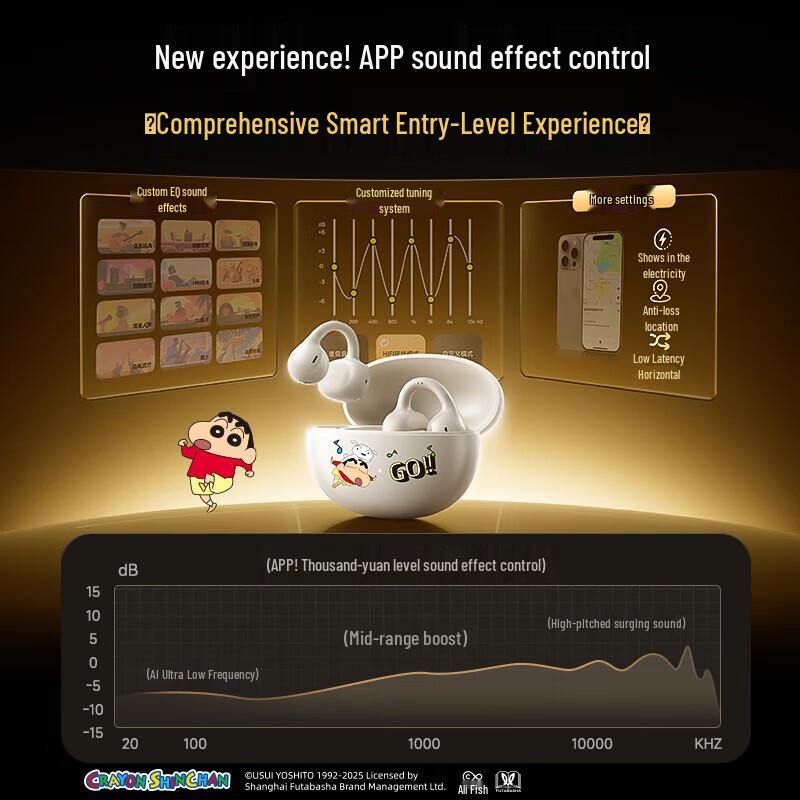 Baseus BC1 Open-Ear Bluetooth Ear Clip Headphones