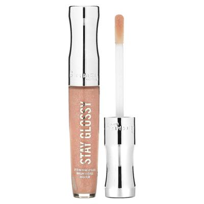 Stay Glossy Lip Gloss, 110 Dorchester Rose, 0.18 Fl Oz (5.5 Ml)