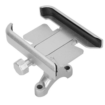 Suport Universal pentru Telefon Mobil, Ghidon Motocicletă, Bicicletă, Ciclism(argint)