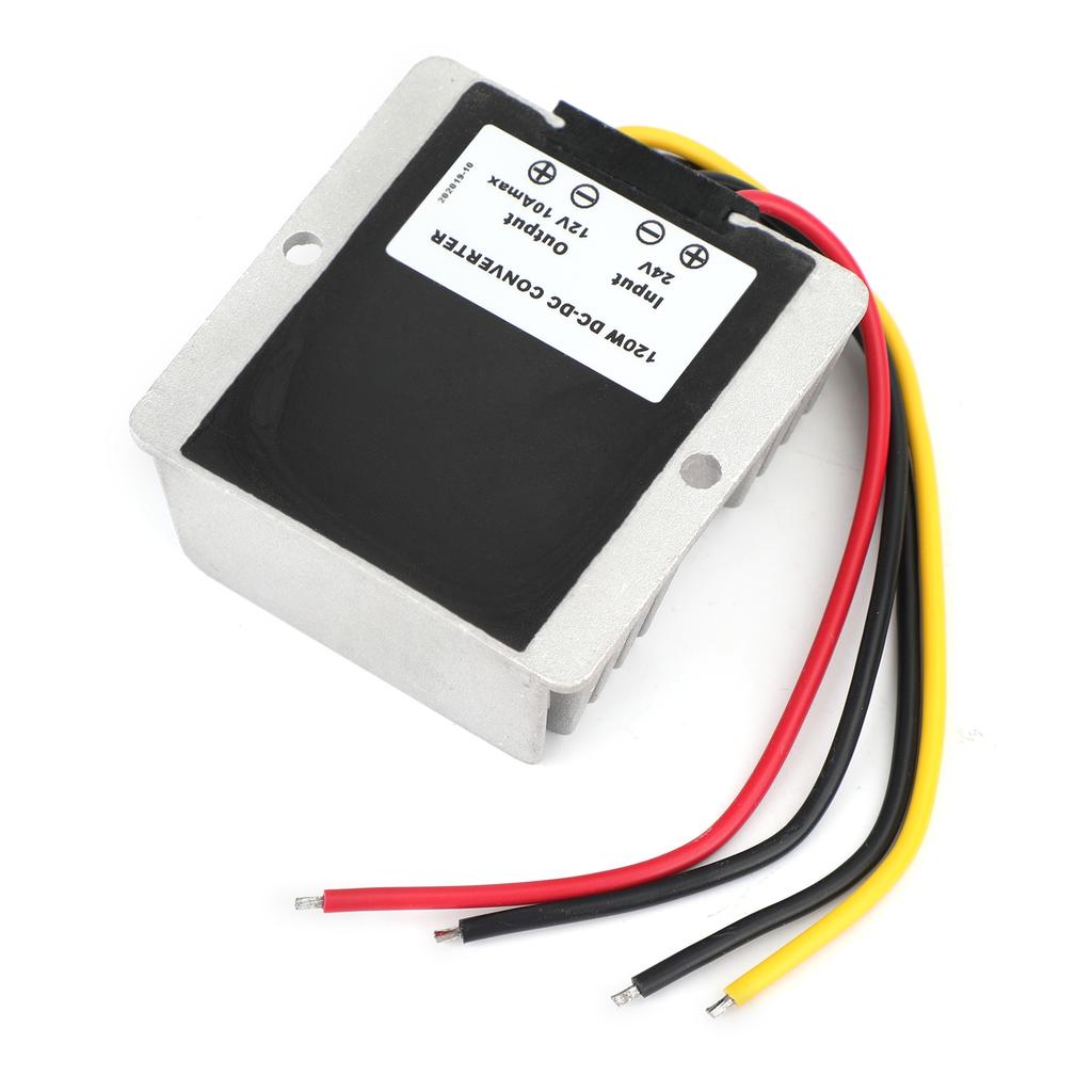 Areyourshop WaterProof 24V To 12V 10A 120W Step Down DC/DC Power Converter Regulator