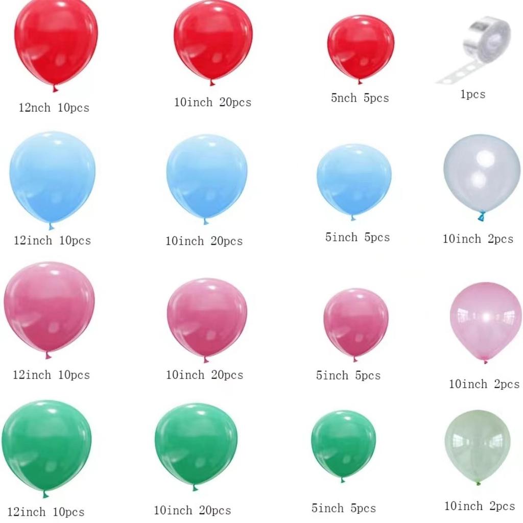 Summer Donut Candy Balloon Set Little Daisy Children'S Birthday Donut Themed Aluminum Film Balloon