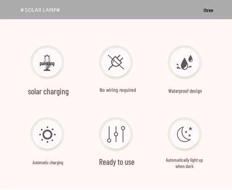 Solar Higanbana Sunflower Garden Lights - Outdoor Landscape Decoration