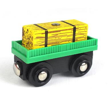 Wood Magnetic Train Plane Wooden Track Railway Helicopter Car Truck Accessories Toy For Kids Fit Wood Biro Tracks