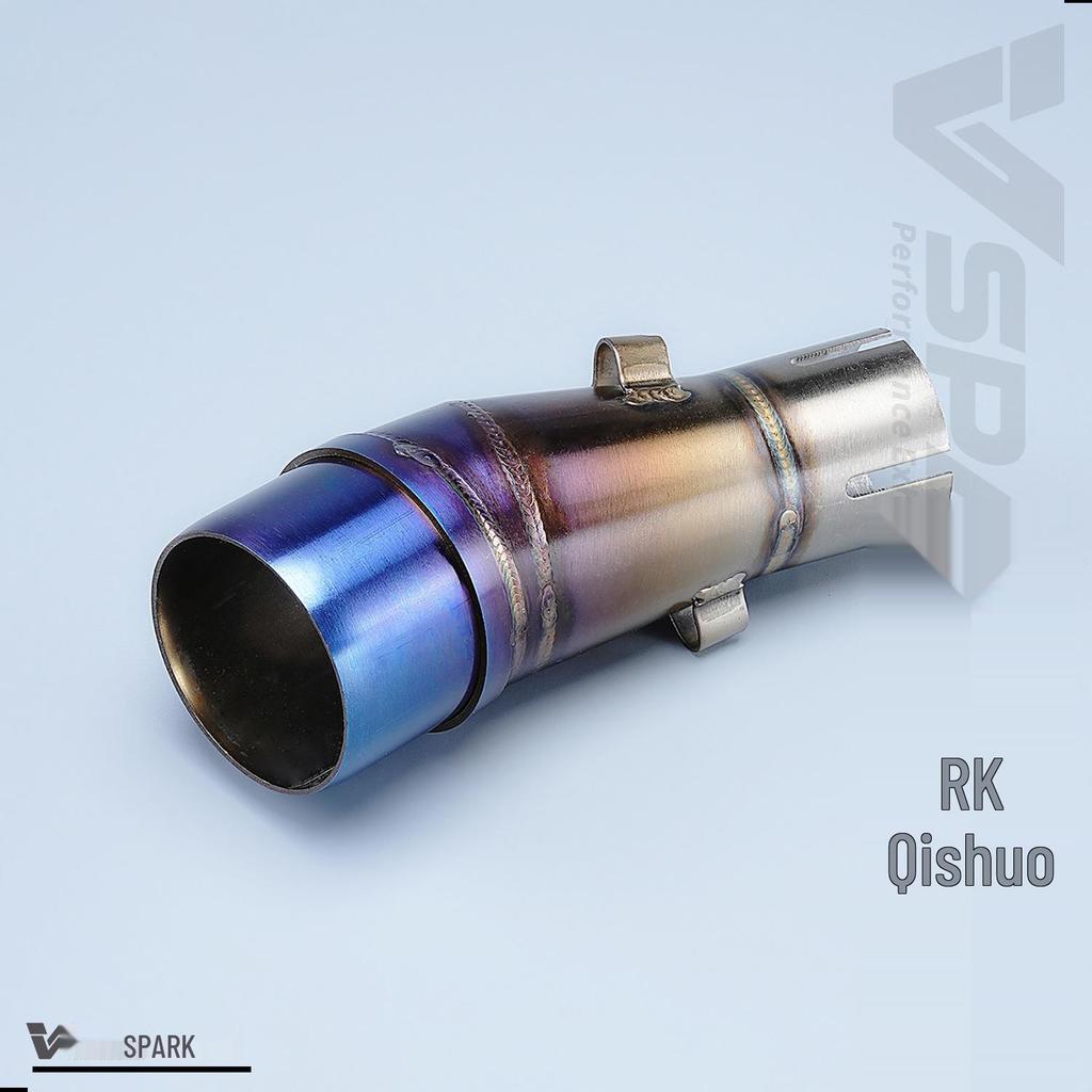 Stainless Steel Front Section for Kawasaki NINJA250/Z250/Z300 Exhaust Mid-Pipe