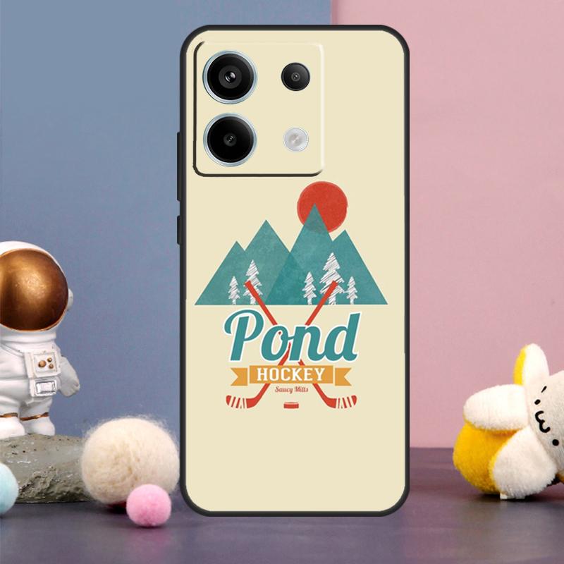 Pond Hockey Case For Xiaomi Redmi Note 15 Pro Plus 10 11 12 13 14 Pro Redmi 15 15C 14C 10C 12C 13C Cover