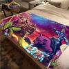 Cartoon Masters of the Universe Wool Blanket Jindian Animation Cashmere  Fashion  Portable Flannel Warm Camping