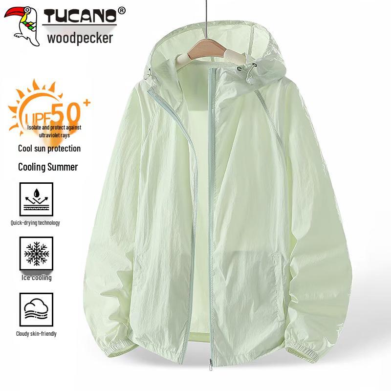 TUCANO Unisex Summer UV Protection Ice Silk Hoodie L