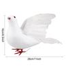 Artificial White Dove Fake Dove Ornament Home Decor Christmas Supplies Party Decorations