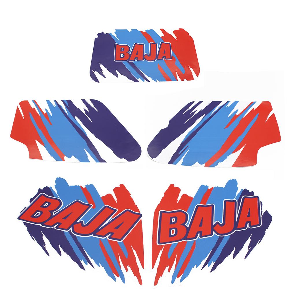 Motorcycle Off-road Sticker Fuel Tank Decals Decal Complete Graphic Sticker For Honda XR250 Baja 250 Baja XR250r Dirt Bike