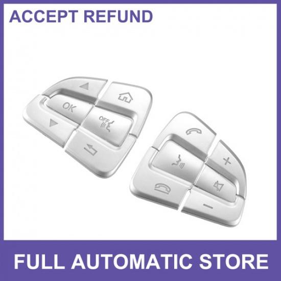 

Steering Wheel Button Stickers TWELVE for Mercedes Benz C V GLC Class