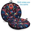 12 Inch Microwaveable Tortilla Warmer Thermal Fabric Holder for Corn Naan Bread Pizza Taco Home Party Outdoor Family Meals