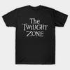 Men Black Print T-shirt The.Twilight.Zone No-Cut Transfer Paper Print Cotton Tshirt