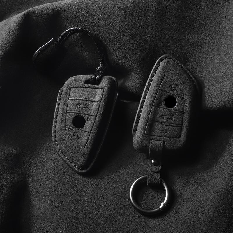 Car Key Case Leather Cover For BMW X1 X3 X4 X5 F15 X6 F16 G30 7 Series G11 F48 F39 520 525 F30 118i 218i 320i Car Accessories