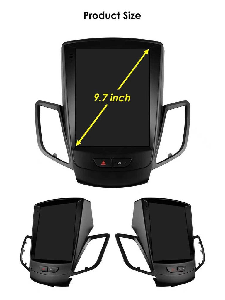 Ford Focus & Fiesta Android GPS Navigation with HD Reverse Camera & CarPlay