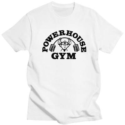 Individuelles Cooles Kraftpaket Fitnessstudio T-Shirt Herren Kurzarm 100% Baumwolle T-Shirt Lässig Fitness Muskelaufbau Tee Tops Mode T-Shirt
