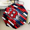 Red Sox Emblem Umbrella Folding umbrella, automatic umbrella 8-Frame for Travel, camping Use Gift for Halloween Christmas
