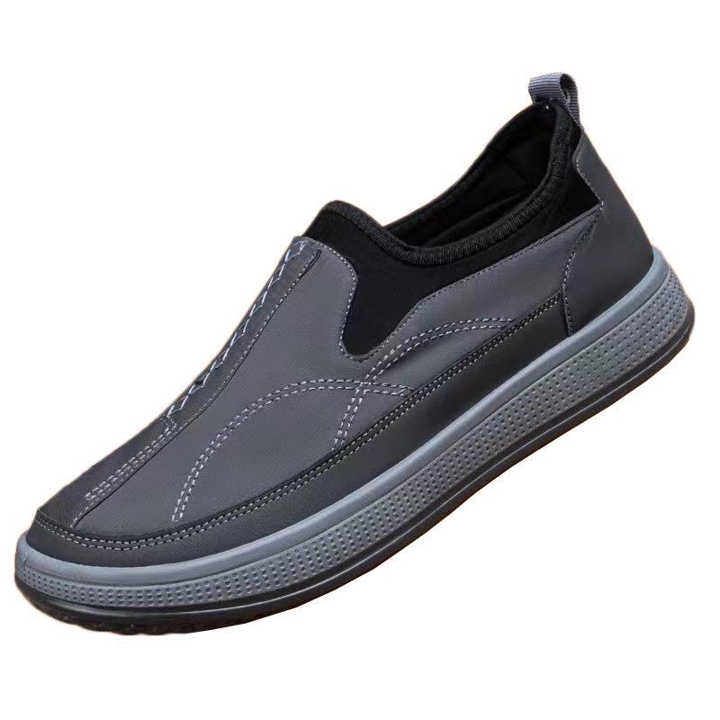 RK Atmungsaktive Freizeitschuhe für Herren mit dicker Sohle für mittleres und älteres Alter – langlebig und bequem zum Gehen und Fahren