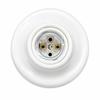 4PCS DIY Vintage Lamp Base Decorate Poecelian Ceramic Wall Ceiling Light E27 LED Bulb Lamp Socket Base Holder LED Light Base