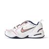 Air Monarch 4 Slip Resistant Abrasion Resistant Low Top Chunky Sneakers Unisex White Pink 415445-102(Team676-)