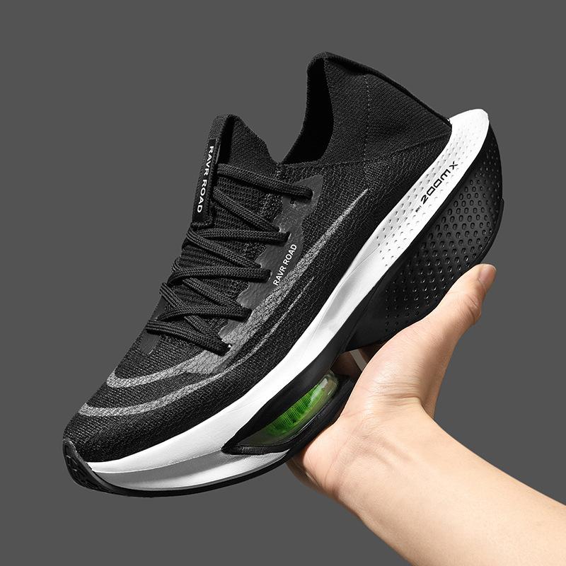 Professional marathon running shoes carbon board Zoom running shoes men's breathable racing breaking 2 sports shoes Pegasus air cushion shock absorp