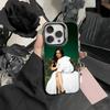 Fashion Becky G Mobile Phone Case For iPhone17, 16,15,14,13,12 Pro Max Black Candy Matte Shockproof Cover