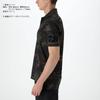Daiwa Short Sleeve Polo Shirt Black X White S DE-7906