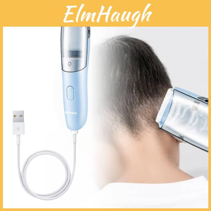 Wiederaufladbarer Baby-Haarschneider Wasserdicht USB Blaue Keramikklinge Leiser Motor
