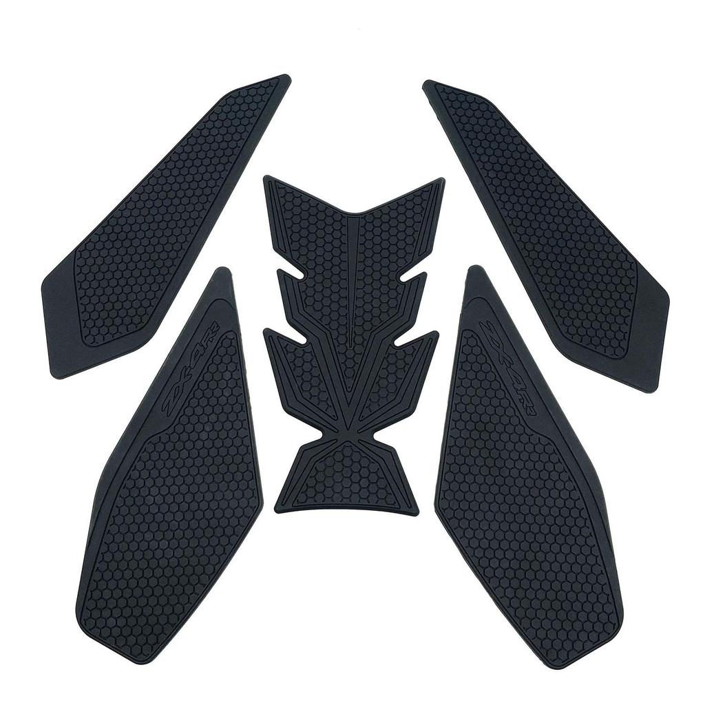 motokano 3mm Thick Tank Pad Sticker Decal for Kawasaki and Black ZX-25R/SE (2023-), ZX-4R/SE, ZX-4RR (2024-),