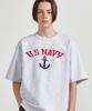 UNION BALANT Usa Navy T-Shirt Melange 1%