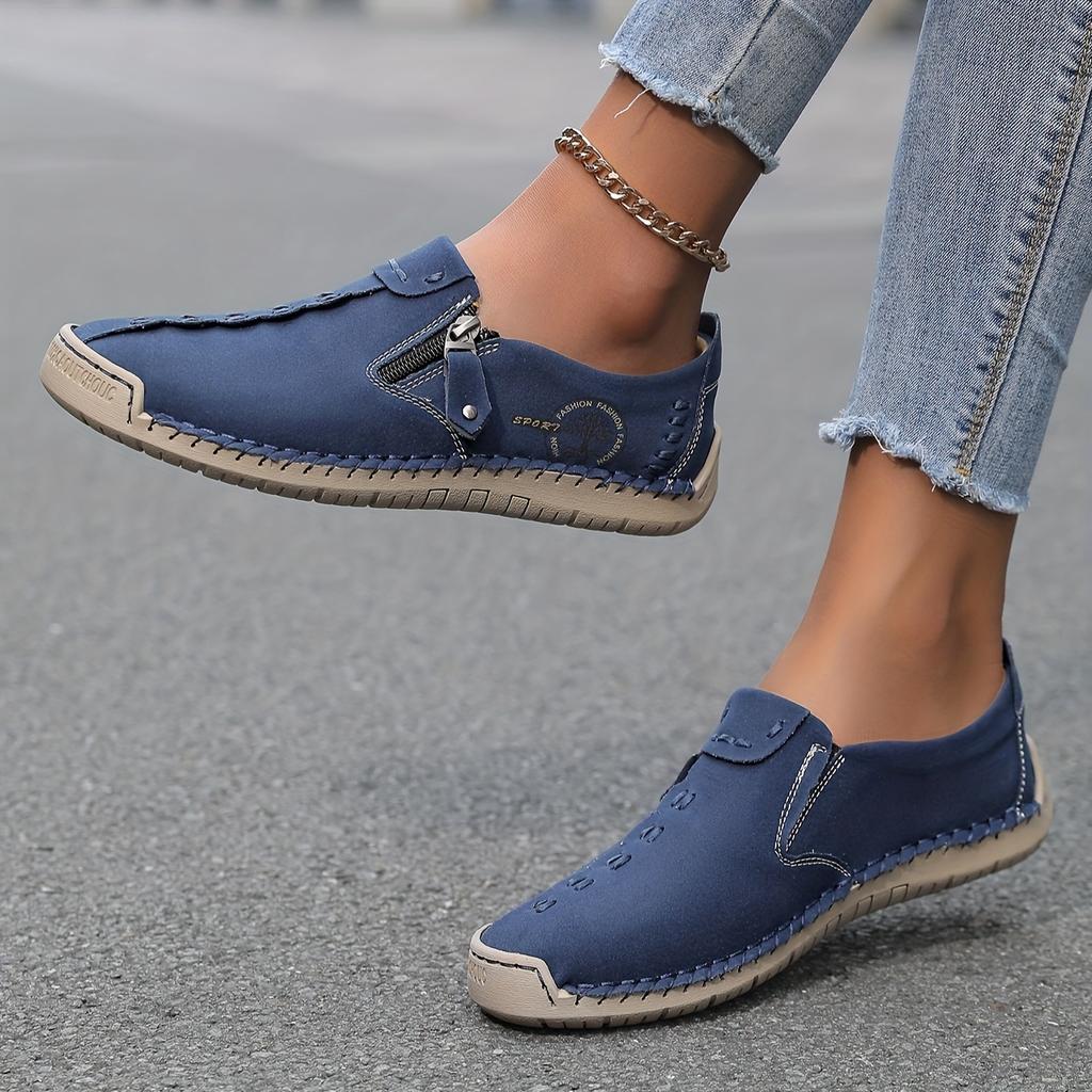 Mocassini Casual Fatti a Mano, Comodi e Durevoli, Scarpe Sportive da Ciclismo