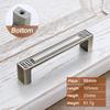 WV Kitchen Cabinet Storage Door Handles Antique Retro Bathroom Drawer Dressers Knobs Cabinet Closet Door Brass Handles Hardware