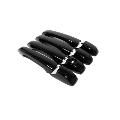 For Dodge Magnum 2005 2006 2007 2008 ABS Carbon Fiber Black Auto Parts Door Handle Cover Trims Sticker Car Styling Accessories