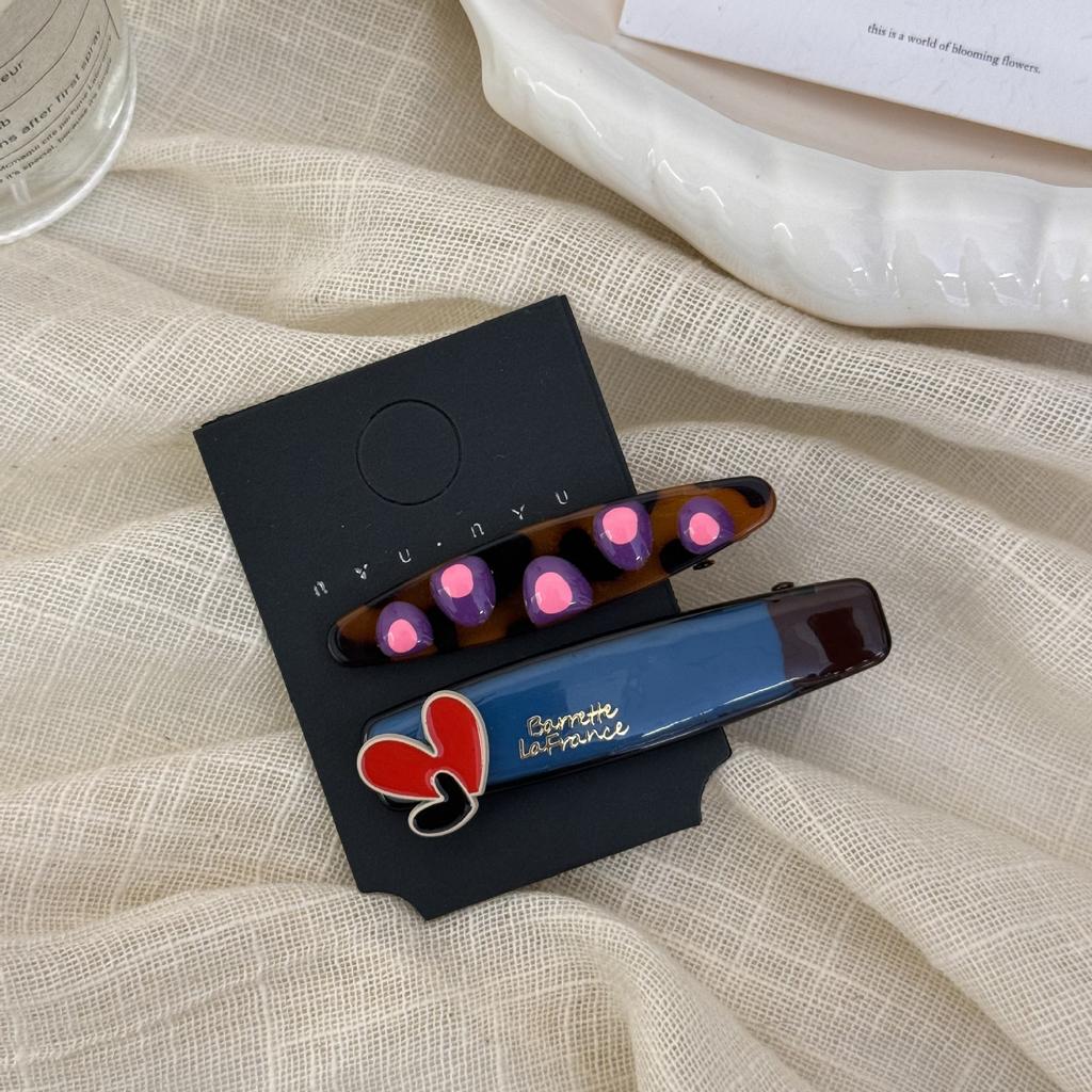 Set hair clips for girls women pin accessories korean trendy popular vintage Crab leading fashion cute kawaii sweets kpop new in