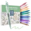 Four Candies Pastel Color Gel Pen 0.5mm - 12 Pack