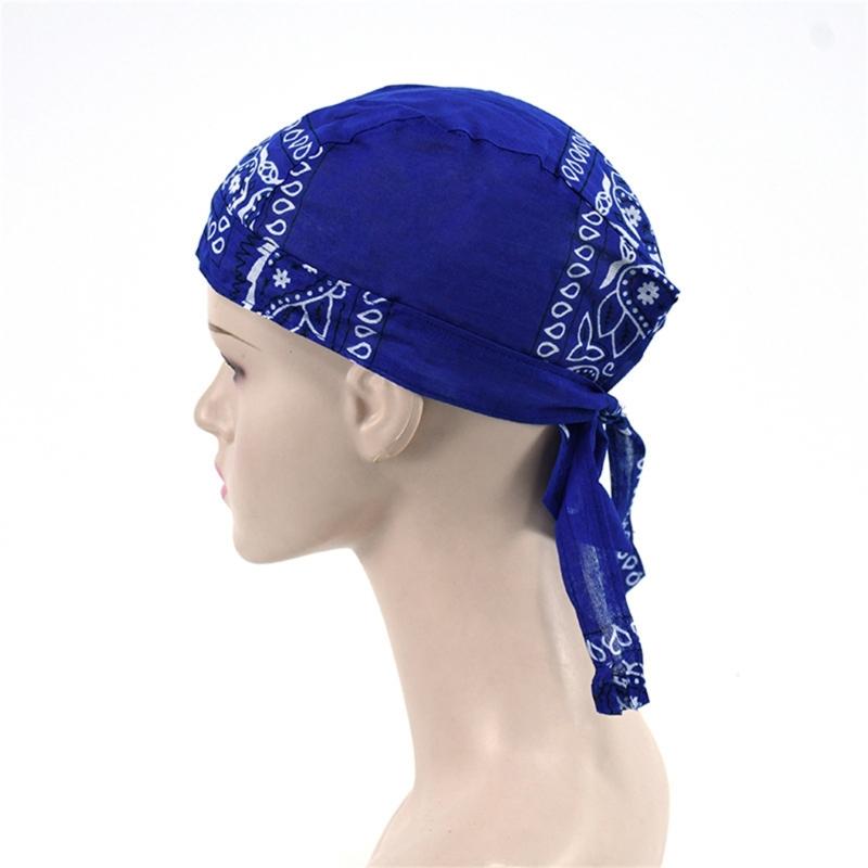 Multifunctional Headwear Pirate Style Bandana Cap for Sun Shielding Cycling Hiking Running Easy Wear as Hat or Scarf