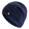 Cappello Berretto Unisex Classico in Pile con Etichetta da Neve Tieni Caldo Cappello Invernale Cappelli Leggeri per Uomo Donna Moda Berretto Invernale