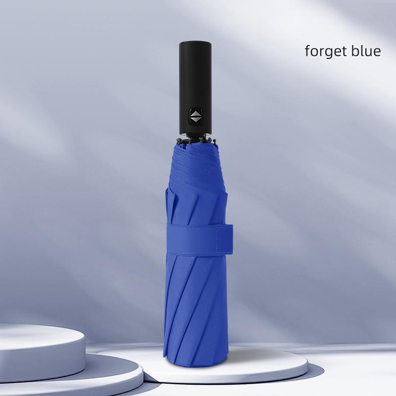 Durable Umbrella Automatic Sunny Simple Business Wind-resistant Folding Umbrella Three-fold Umbrella Portable Sturdy